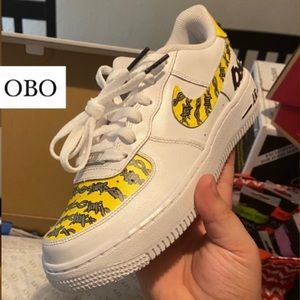 Custom Post Malone Air Forces